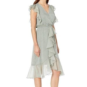 New | 1. State | Ruffle Sleeve Midi Dress